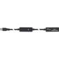 Preview: InLine® USB 3.2 Gen.1 Aktiv-Verlängerung, Stecker A an Buchse A, schwarz, 10m
