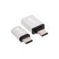 Preview: InLine® USB Adapter-Set USB-C an USB 2.0 Micro-B & USB 3.2 Gen.1 USB-A