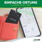 Preview: InLine® Wallet Finder, smarte Karte für die Geldbörse, Qi-Aufladung,100mAh, IPX5