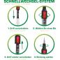 Preview: InLine® Ratschenschraubendreher 10-IN-1 mini