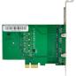 Preview: InLine® Quad Gigabit Netzwerkkarte, 4x RJ45 1 Gb/s, PCIe x1