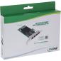 Preview: InLine® Quad Gigabit Netzwerkkarte, 4x RJ45 1 Gb/s, PCIe x1