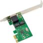 Preview: InLine® Gigabit Netzwerkkarte, 1x RJ45 1Gb/s, PCIe x1, inkl. Low-Profile