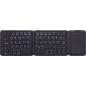 Preview: InLine® Faltbare Bluetooth Tastatur mit Touchpad, schwarz
