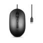 Preview: Perixx PERIMICE-222CB, Maus, optisch, 4 Tasten, Silent, USB-C, schwarz