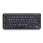 Preview: Perixx PERIBOARD-732B DE, Mini-Tastatur Wireless, mit Beleuchtung, schwarz