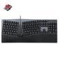 Preview: Perixx PERIBOARD-535 DE RD, ergonomische mechanische USB Tastatur (rote Taster)