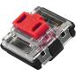 Preview: Perixx PERIBOARD-535 DE RD, ergonomische mechanische USB Tastatur (rote Taster)