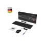 Preview: Perixx PERIDUO-117 P DE Tastatur-Maus-Set, PS/2, kabelgebunden, schwarz