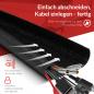 Preview: Label-The-Cable Tube, LTC 5110, Kabelschlauch 2 Meter schwarz