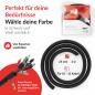 Preview: Label-The-Cable Tube, LTC 5110, Kabelschlauch 2 Meter schwarz