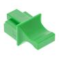 Preview: InLine® Staubschutz, für RJ45 Buchse, grün 100er Pack