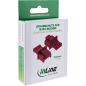 Preview: InLine® Staubschutz, für RJ45 Buchse dunkelrot 10er Blister