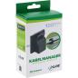 Preview: 100er Pack InLine® Kabelmanager Klebesockel XL, Nylon, 3M-Klebepad, schwarz