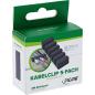 Preview: 5er Pack InLine® Kabelclip, 5-fach, selbstklebend, schwarz