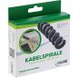 Preview: 5er Pack InLine® Kabelspirale, Kabelmanager 1-fach, 65x30mm, schwarz