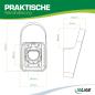 Preview: InLine® Universal EV-Ladekabel Halterung, schwarz