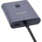 Preview: InLine® USB-C Switch, bidirektionaler Umschalter, 8K, 10Gb/s, 100W