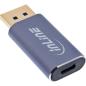 Preview: InLine® USB Display Konverter, DisplayPort zu USB-C bidirektional, 8K