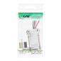 Preview: InLine® Adapter, 9pol Sub D Buchse an RJ45 Buchse, metallisiert