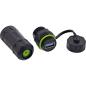 Preview: InLine® USB-A-Kabelkupplung, kurz, IP68, 2x USB-A Buchse, geschirmt