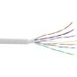 Preview: InLine® Telefon-Kabel 12-adrig, 6x2x0,6mm, zum Verlegen, 100m Rolle