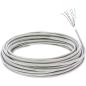 Preview: InLine® Telefon-Kabel 12-adrig, 6x2x0,6mm, zum Verlegen, 100m Rolle