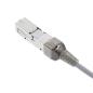 Preview: InLine® Kabelverbinder Cat.6A, geschirmt, schmale Ausführung