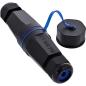 Preview: InLine® Kabelverbinder Leergehäuse RJ45 Keystone, IP68, mit Deckel