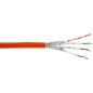 Preview: InLine® Verlegekabel Cat.7a, S/FTP (PiMF) 4x2x0,58 AWG23, 1200MHz, B2ca, 10m
