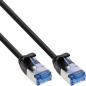 Preview: InLine® Patchkabel slim, U/FTP PiMf, Cat.6A, schwarz