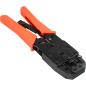 Preview: InLine® Modular Crimpzange, für RJ10,11,12,45 und DEC (DSL-Splitter) Stecker