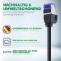 Preview: InLine® Patchkabel Slim, Cat.6A, S/FTP, TPE (LSZH) flexibel, PoE, grün, 2m