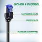 Preview: InLine® Patchkabel Slim, Cat.6A, S/FTP, TPE (LSZH) flexibel, PoE, grün, 2m