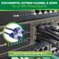 Preview: InLine® Patchkabel Slim, Cat.6A, S/FTP, TPE (LSZH) flexibel, PoE, grün, 2m