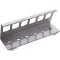 Preview: InLine® Keystone SNAP-In Metall-Modulhalter, 6-fach für Hutschiene