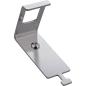 Preview: InLine® Keystone SNAP-In Metall-Modulhalter, 1-fach für Hutschiene, mit Lasche