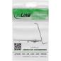 Preview: InLine® Keystone SNAP-In Metall-Modulhalter, 1-fach für Hutschiene, mit Lasche