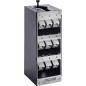 Preview: InLine® Verteilerkasten 9-Port Cat.6A Wand-/Hutschiene inkl. Keystone-Module