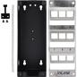 Preview: InLine® Verteilerkasten 9-Port Cat.6A Wand-/Hutschiene inkl. Keystone-Module