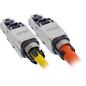 Preview: InLine® RJ45 Stecker Cat.6A 500MHz, feldkonfektionierbar, geschirmt