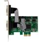 Preview: InLine® PCIe 4-Port RS-232 Karte, 4x D-Sub 9 Stecker, inkl. Low-Profile