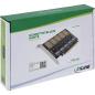 Preview: InLine® Schnittstellenkarte, PCIe x16 zu 5x M.2 Key B SATA, inkl. Low-Profile