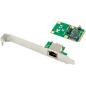 Preview: InLine® Mini-PCIe Gigabit Netzwerkkarte, 1x RJ45, Half-Size, inkl. RJ45-Modul