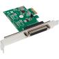 Preview: InLine® Schnittstellenkarte, 1x Parallel 25-pol, PCIe