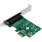 Preview: InLine® Schnittstellenkarte, 1x Parallel 25-pol, PCIe