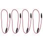 Preview: InLine® Schnittstellenkarte M.2 Key B+M zu 4x SATA Stecker, RAID, HyperDuo