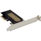 Preview: InLine® PCIe Karte zu 1x intern NVMe M.2 Key M, PCIe x4