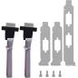 Preview: InLine® Schnittstellenkarte M.2 zu 2x seriell 9pol Stecker
