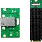 Preview: InLine® Schnittstellenkarte, M.2 B+M zu 10 Gb/s RJ45